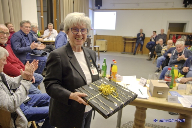 Abschied der langjährigen 2. Vorsitzenden Helga Orth im März 2024